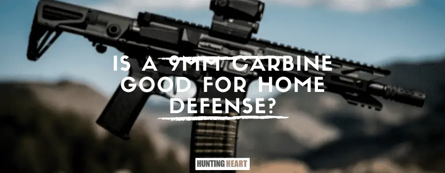 Une carabine 9mm est-elle bonne pour la défense domestique ?
